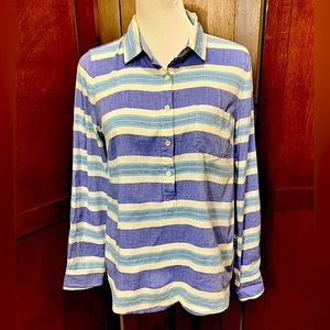 J. Crew Tunic ~. Size 8 ~ 100% Cotton ~ Light and Breezy